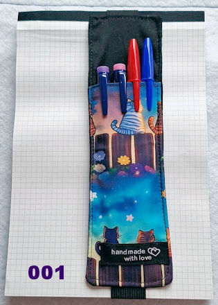 trousse pour cahier avec un elastique