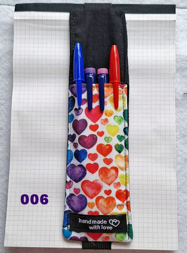 trousse pour cahier avec un elastique