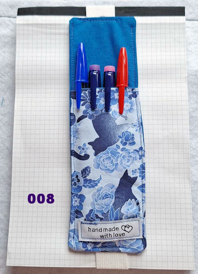 trousse pour cahier avec un elastique
